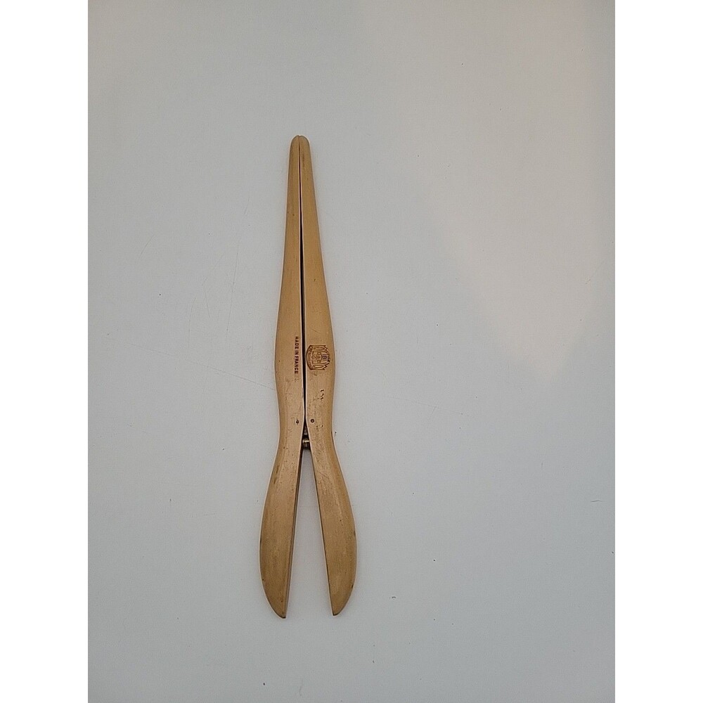 Vintage Antique Wood Glove Stretcher France D&B Fine French Signed Hinged 10"